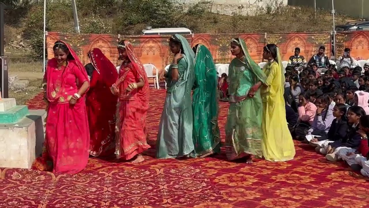 Boli pyaari laage| बोली प्यारी लागे Dance performance by pmshri mggs jhadol students