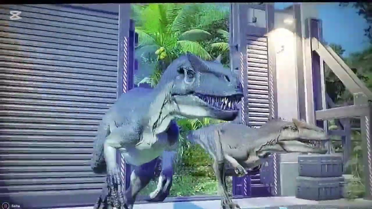 CREO UN RECINTO PER GLI ALLOSAURI SU Jurassic world evolution 2