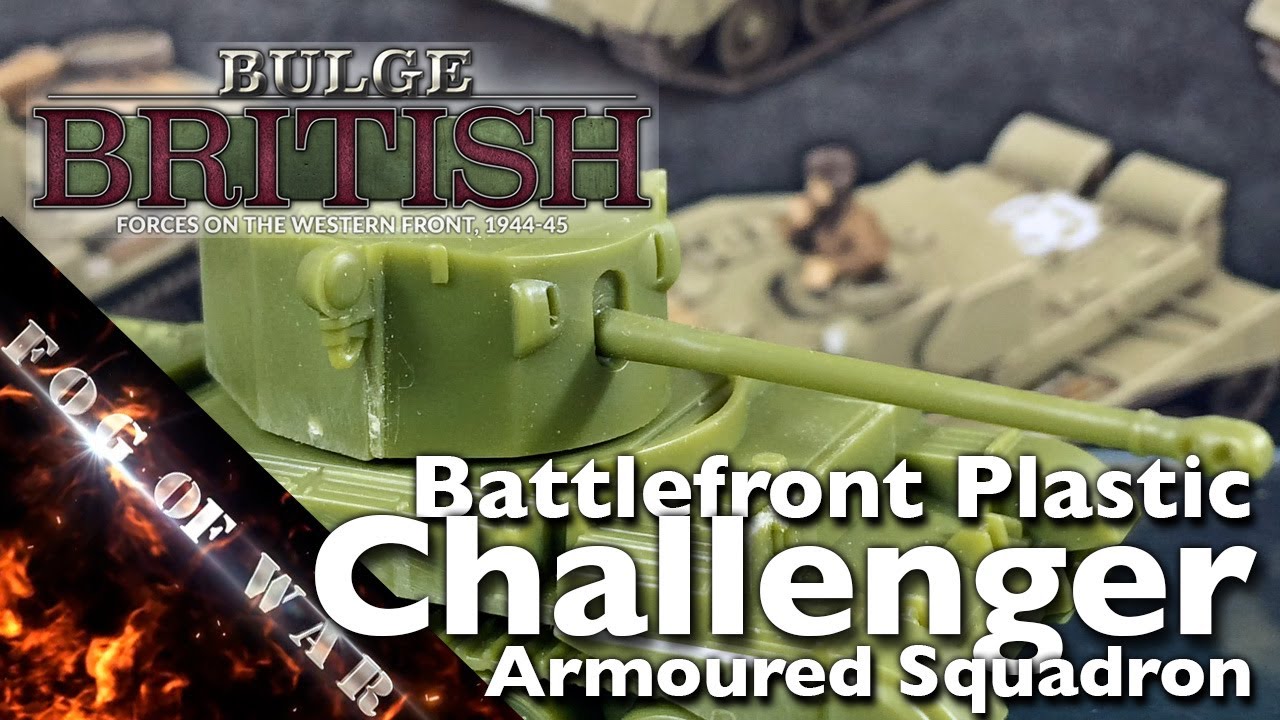 Review | BF Challenger Armoured Troop 1/100 (15mm) - BBX72 | Bulge British - Flames of War