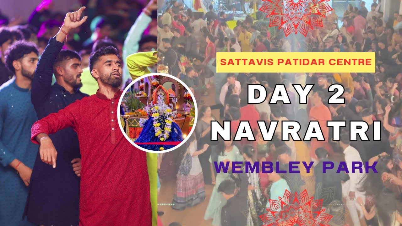 Day 2 Navratri 2024 at Sattavis Patidar Centre, Wembley | London Garba 2024