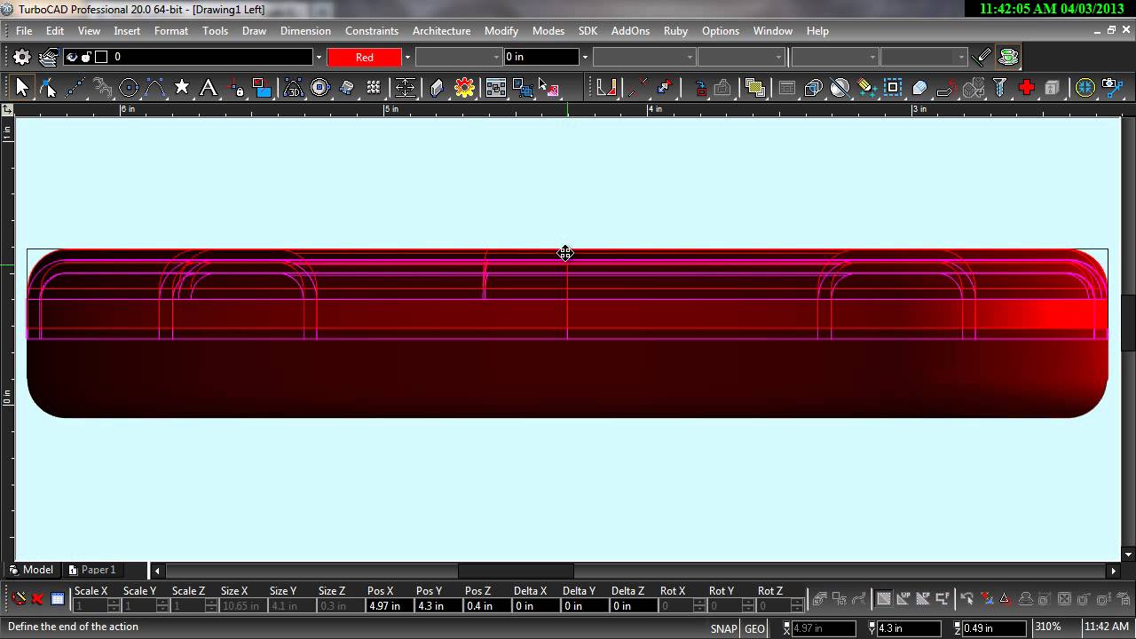 3D Modeling in TurboCAD Professional