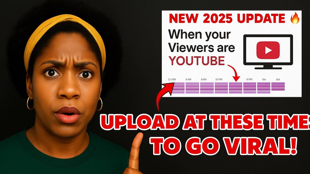 YOUTUBE JUST REVEALED THIS SECRET 😘BEST TIME TO UPLOAD TO GO VIRAL IN 2025