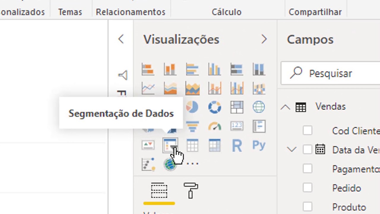 Segmentador de Dados e Filtros Power BI - Aula 02