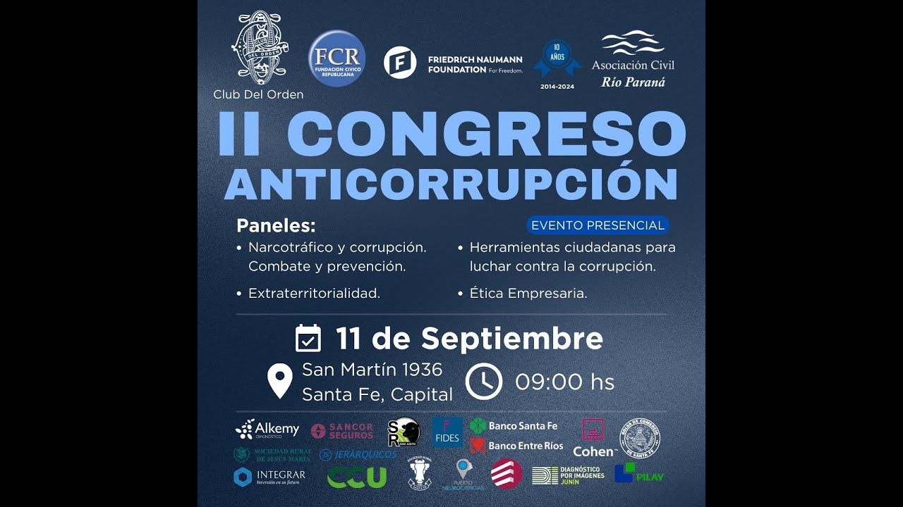 II Congreso Anticorrupción - Panel 6° - 2da Parte.