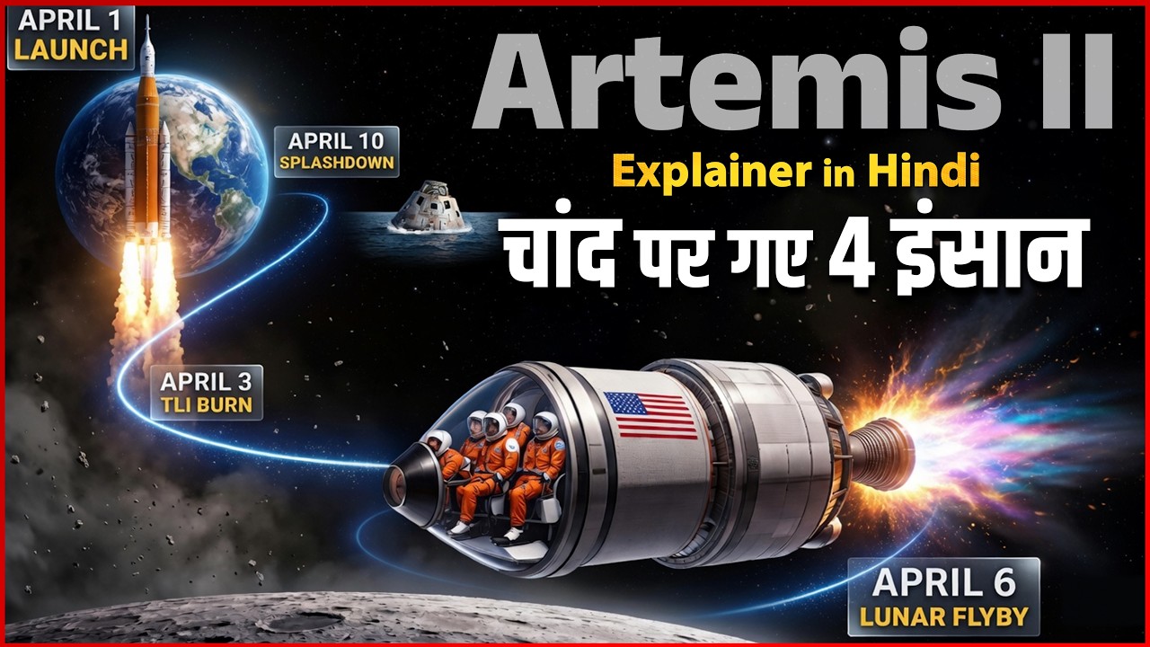 What is Artemis 2 Mission | Artemis 2 Mission Explained | Artemis II Mission Full Explained in Hindi
