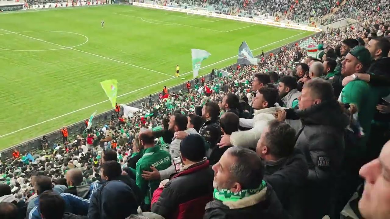 BURSASPOR HOPASPOR 2-1 TEXAS MARATON DESİBEL REKORU