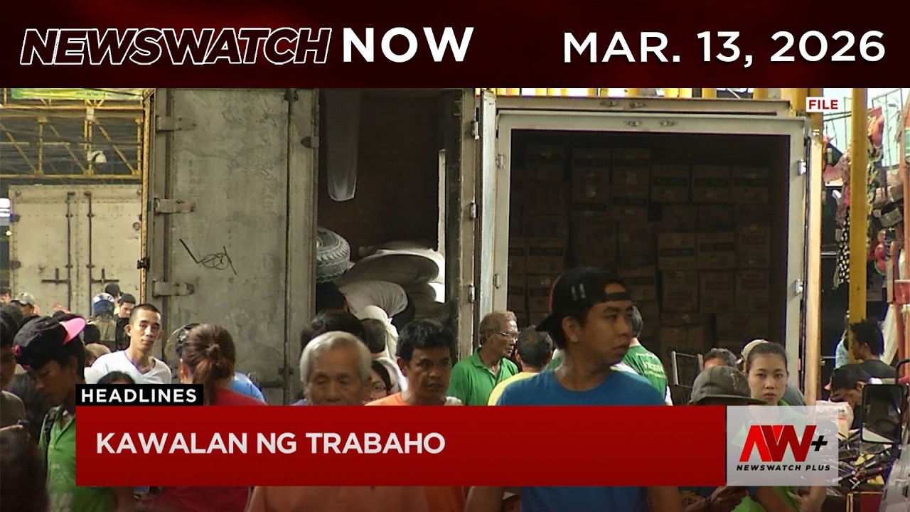 NewsWatch Now - March 13, 2026 (Friday)