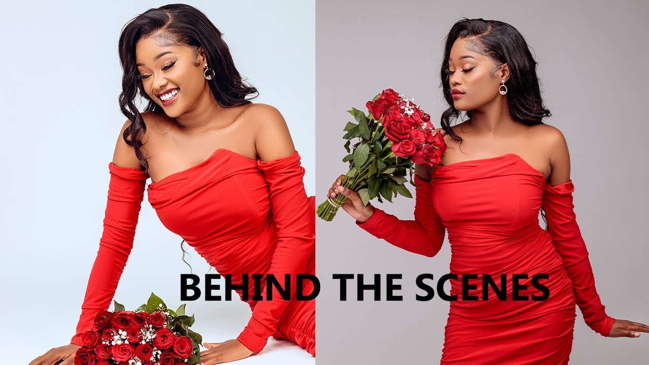 Studio Photoshoot Behind the scenes