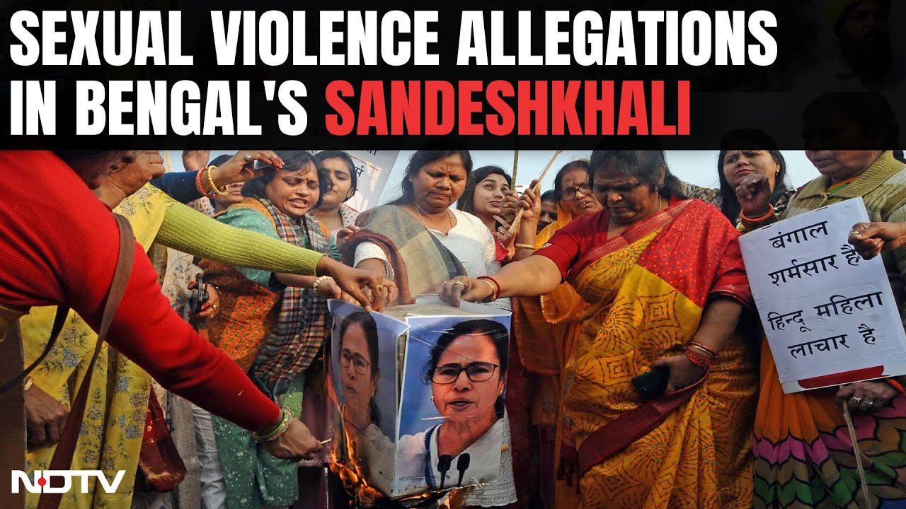 Sandeshkhali News | Caste Panel Team Visits Bengal's Sandeshkhali Over Sexual Violence Reports