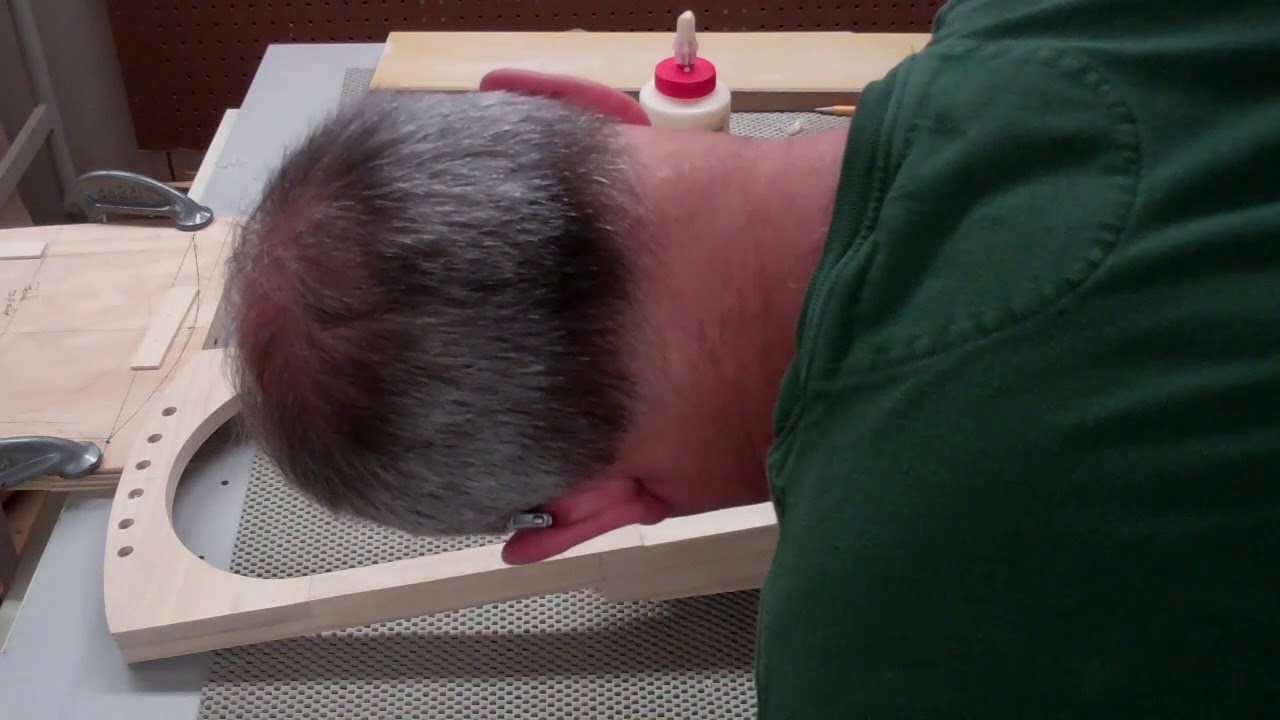 How to Make an Acoustic Kirar   Part 16   Make the Tailpiece