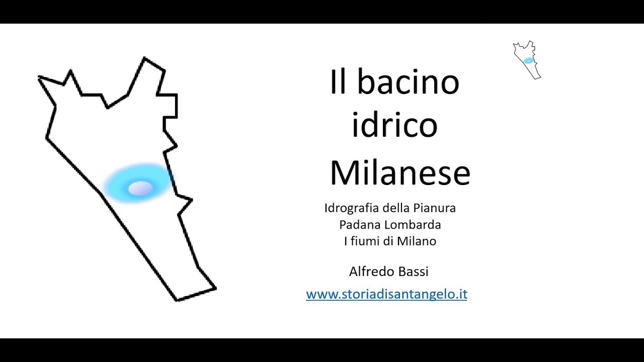 il bacino idrico milanese
