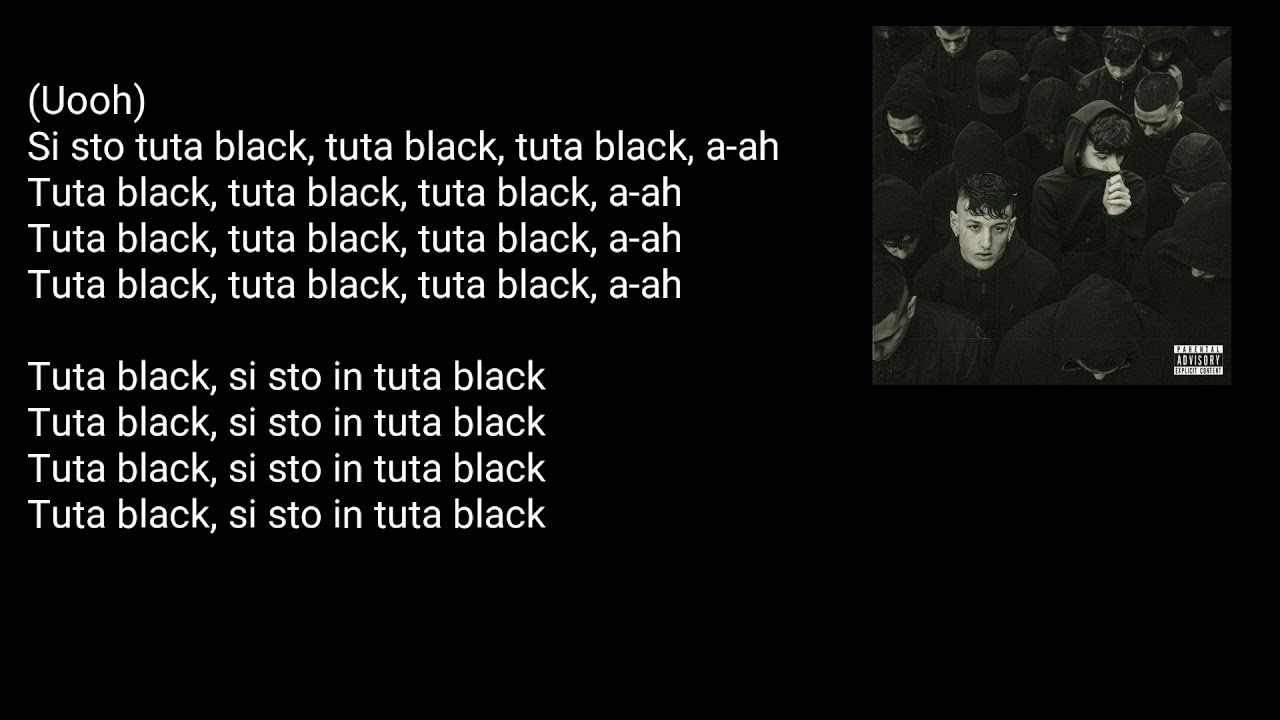 Paky - Tuta Black feat. Shiva (AUDIO+TESTO)