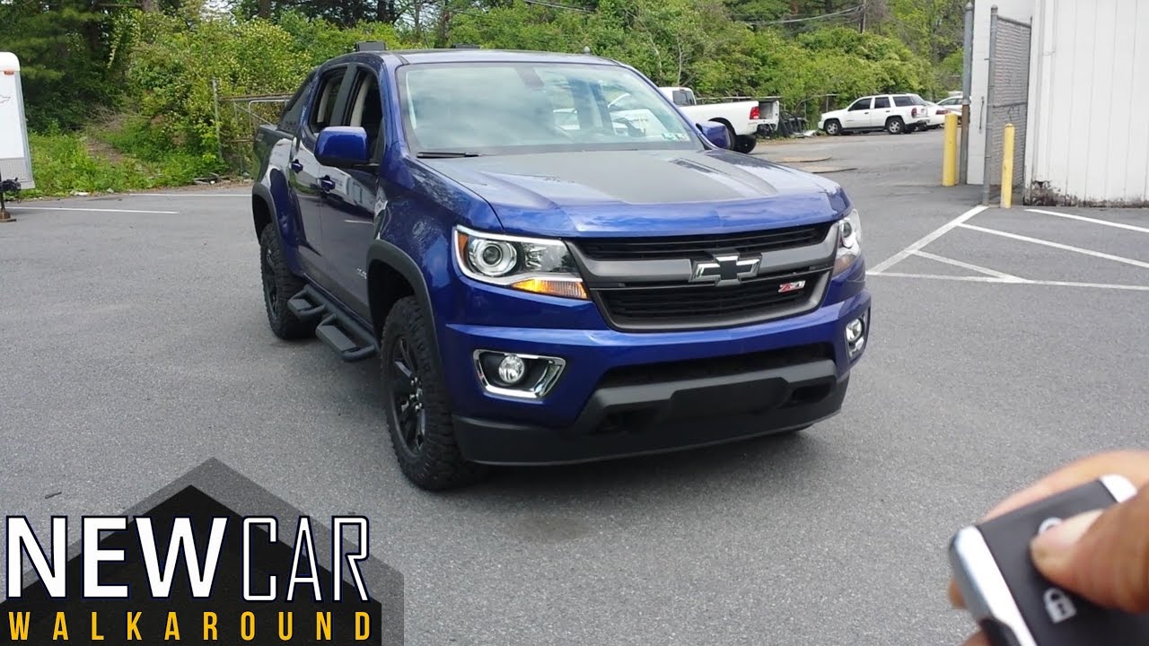 2016 CHEVROLET COLORADO Z71 IN DEPTH WALKAROUND, START UP, ENGINE, BED, EXTERIOR, & INTERIOR