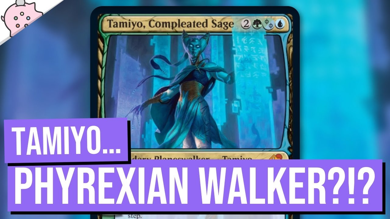 The First Phyrexian Planeswalker?!? | Tamiyo, Compleated Sage | Kamigawa Neon Dynasty Spoilers | MTG