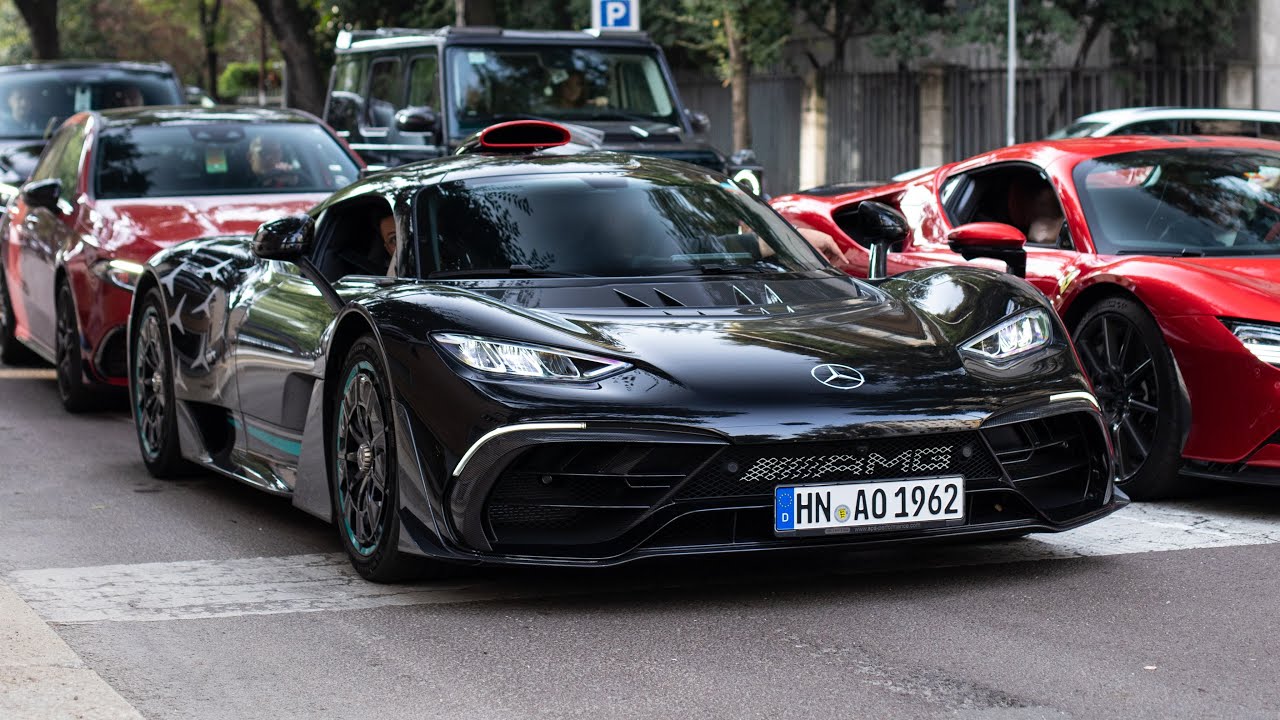 Supercars in Milan October 2025 | AMG ONE, SLR McLaren, 675LT, 812 Competizione & More!
