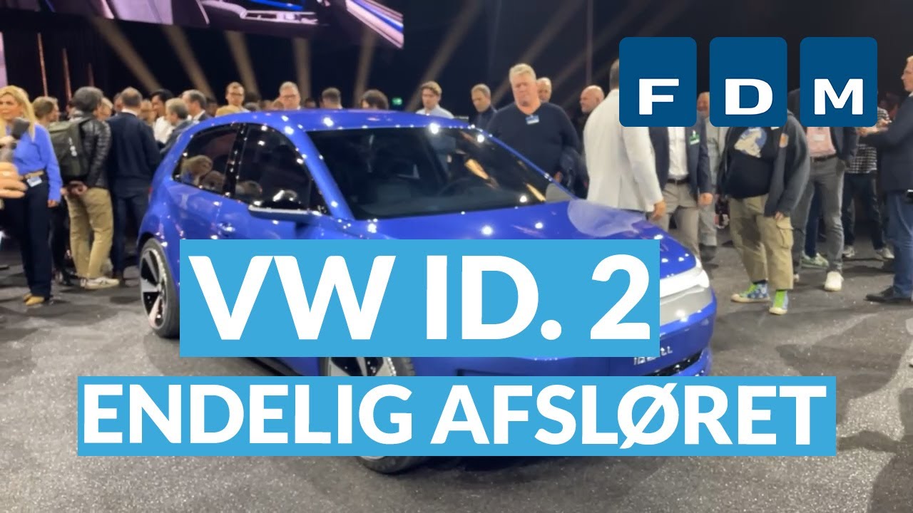 Det f&oslash;rste kig p&aring; VW ID.2!
