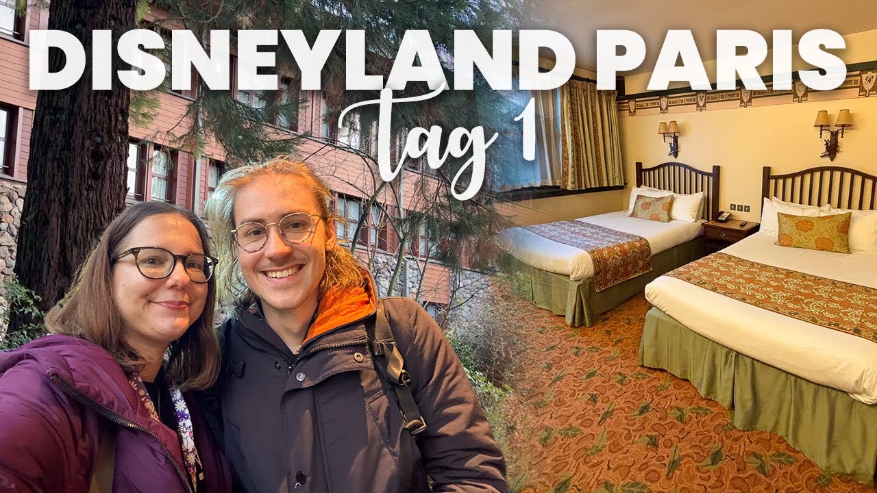 DISNEYLAND PARIS 2024 Tag 1 - Sequoia Lodge Roomtour & Downtown Restaurant