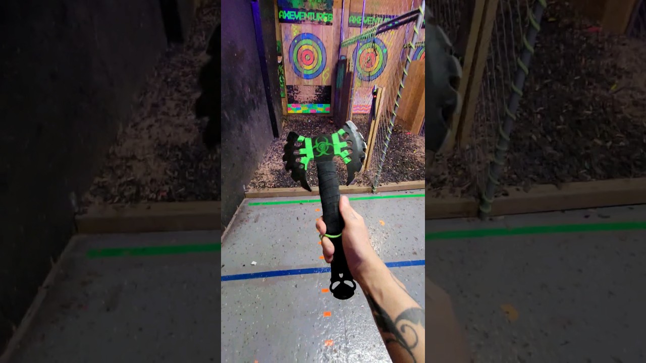 Zombie Hunter Axe 1st person view. 