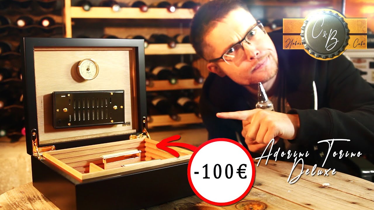 Un humidor à moins de 100€ ?! Déballage et Test de la Adorini Torino Deluxe