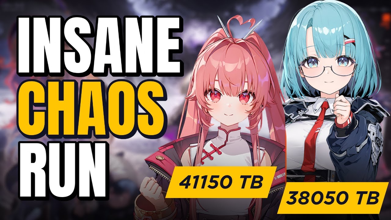 Full Chaos Trauma Run! 41k Mei Lin 38k Mika Goes Hard!!! 【Chaos Zero Nightmare】