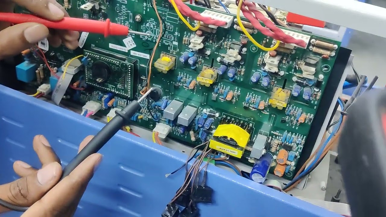 Inverter short drive check & supply checking