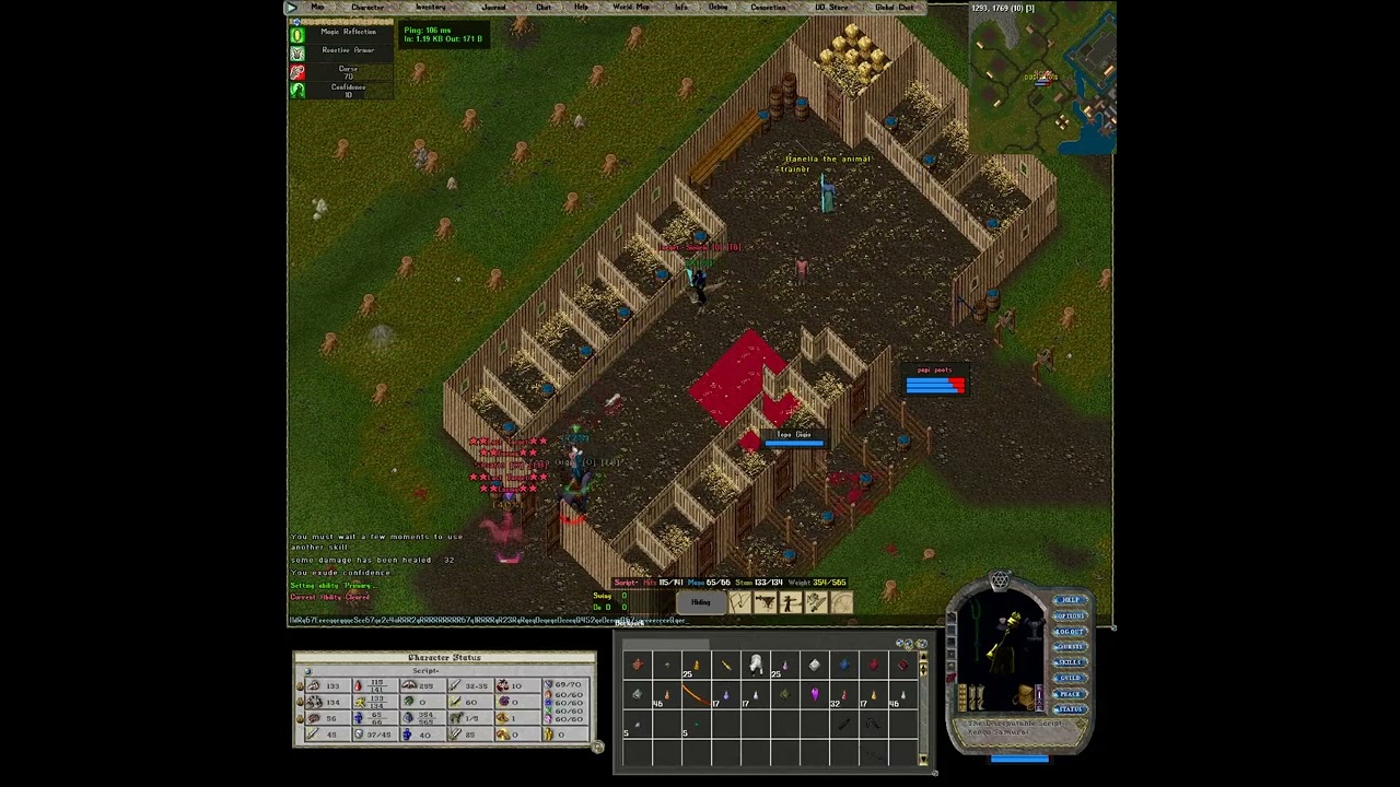 UO Ultima Online - UOG Demise (PVP)  [HZ] VS [O] 2v2 #HZWINZ