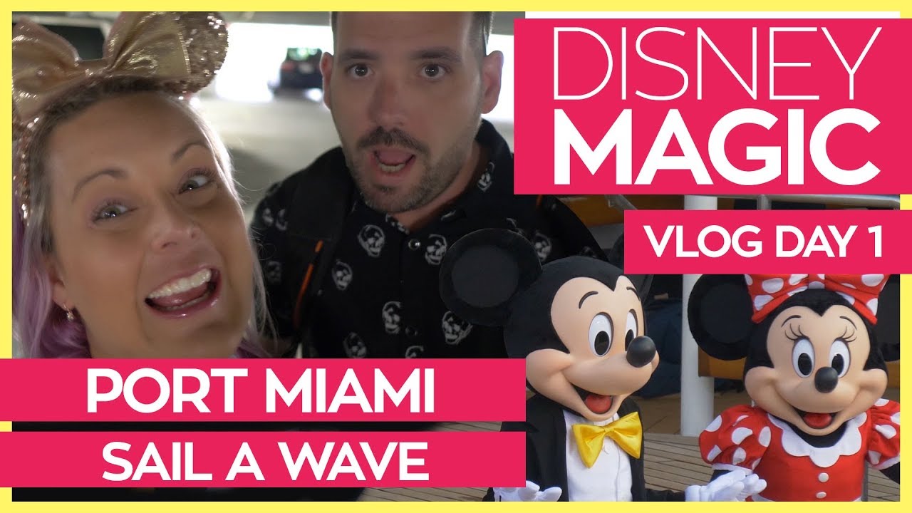 Disney Magic | Boarding & Sail-a-Wave Party | Disney Cruise Line Vlog Day 1