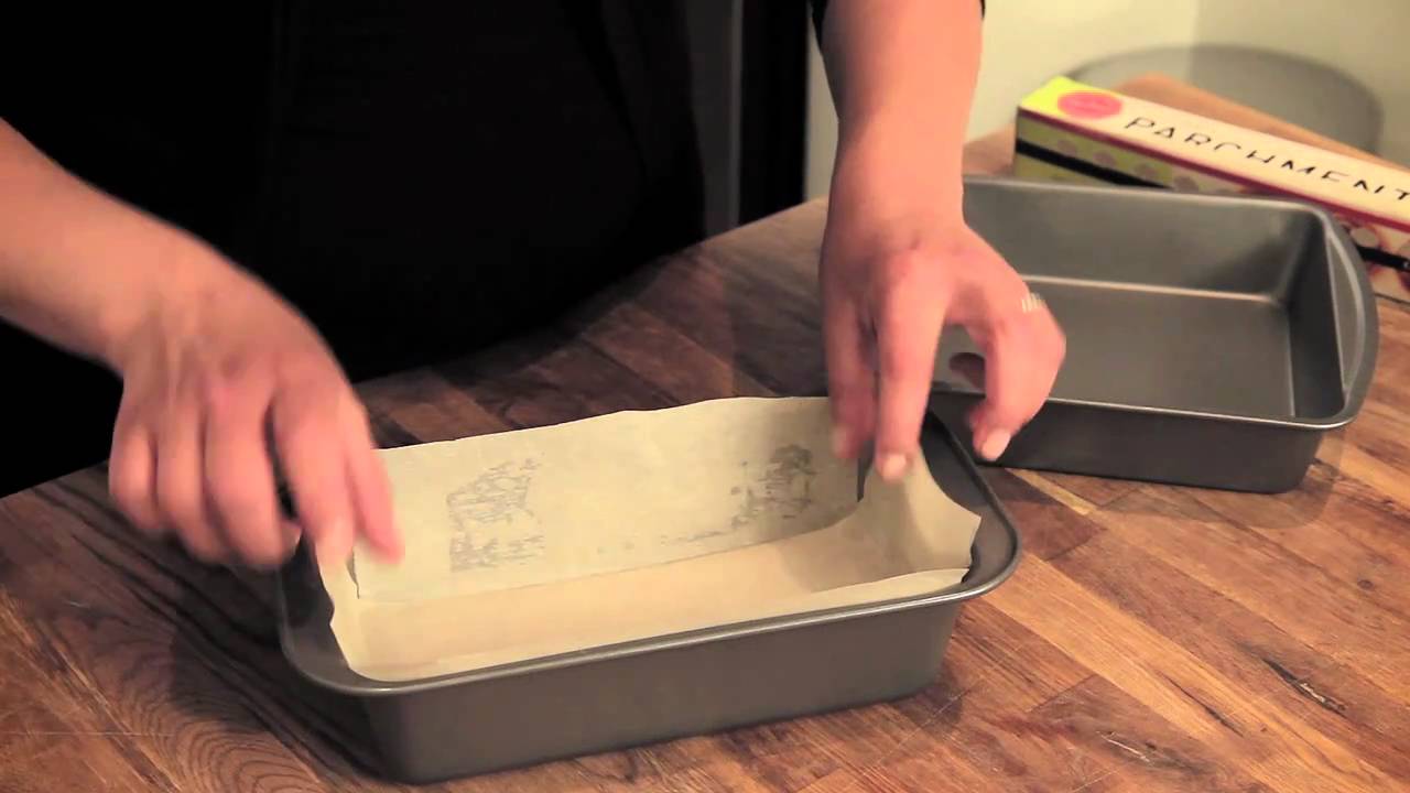 Culinary Parchment 101: Lining a Loaf Pan
