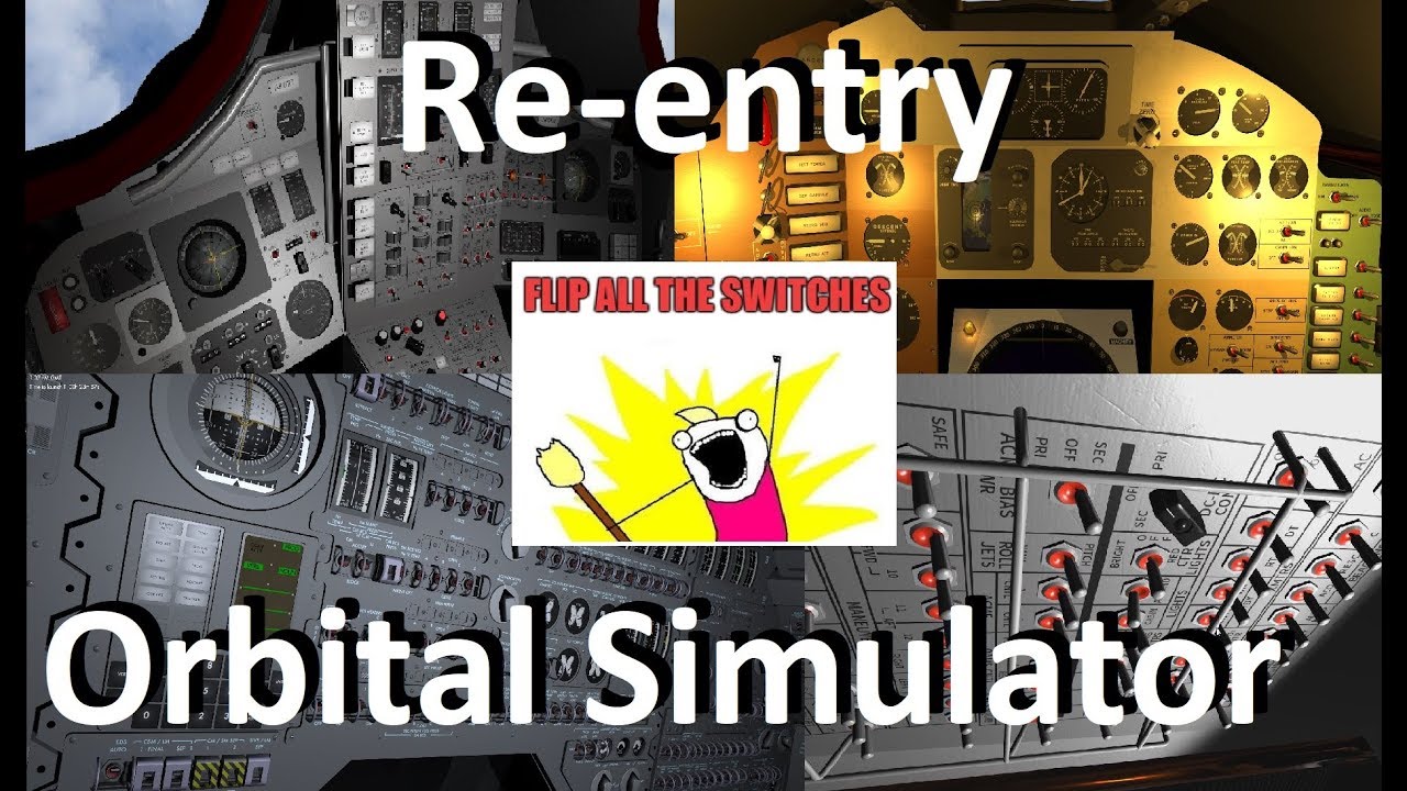 Reentry - An Orbital Simulator - Mercury, Gemini & Apollo