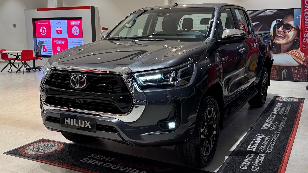 NOVA TOYOTA HILUX 2025 2.8 TURBO DIESEL 4X4 ESSA PICAPE COMPENSA MUITO NESSA VERSÃO