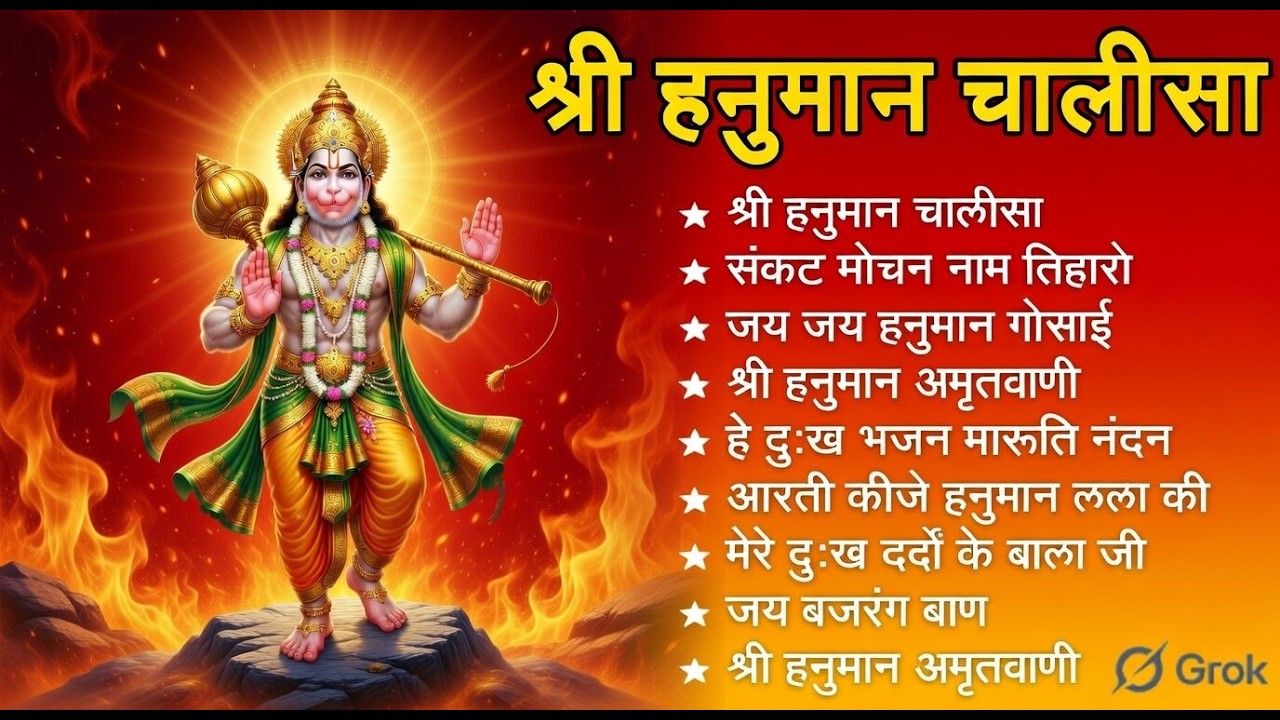 श्री हनुमान चालीसा 🌺🙏 shree hanuman chalisa original video 🙏🌺 gulshan kumar hariharan full hd