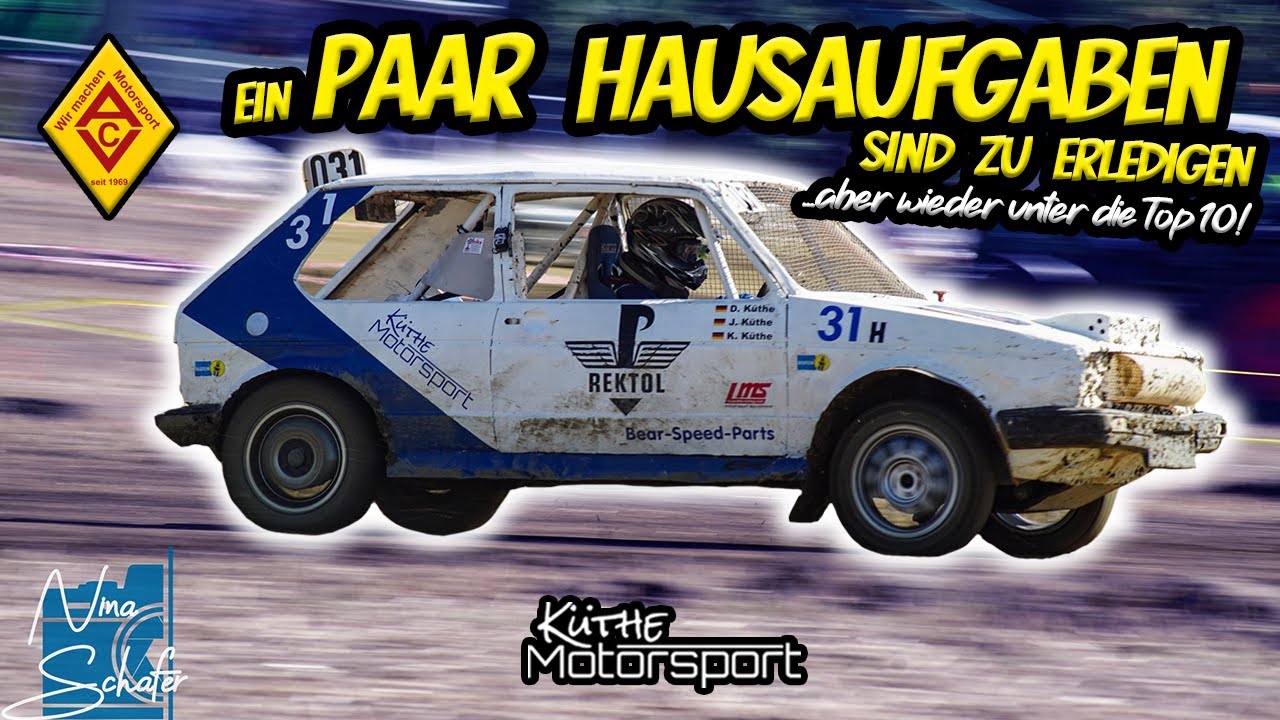 Zufrieden, aber ein paar HAUSAUFGABEN zu machen - Wieder unter die TOP 10! | DRCV | Küthe Motorsport