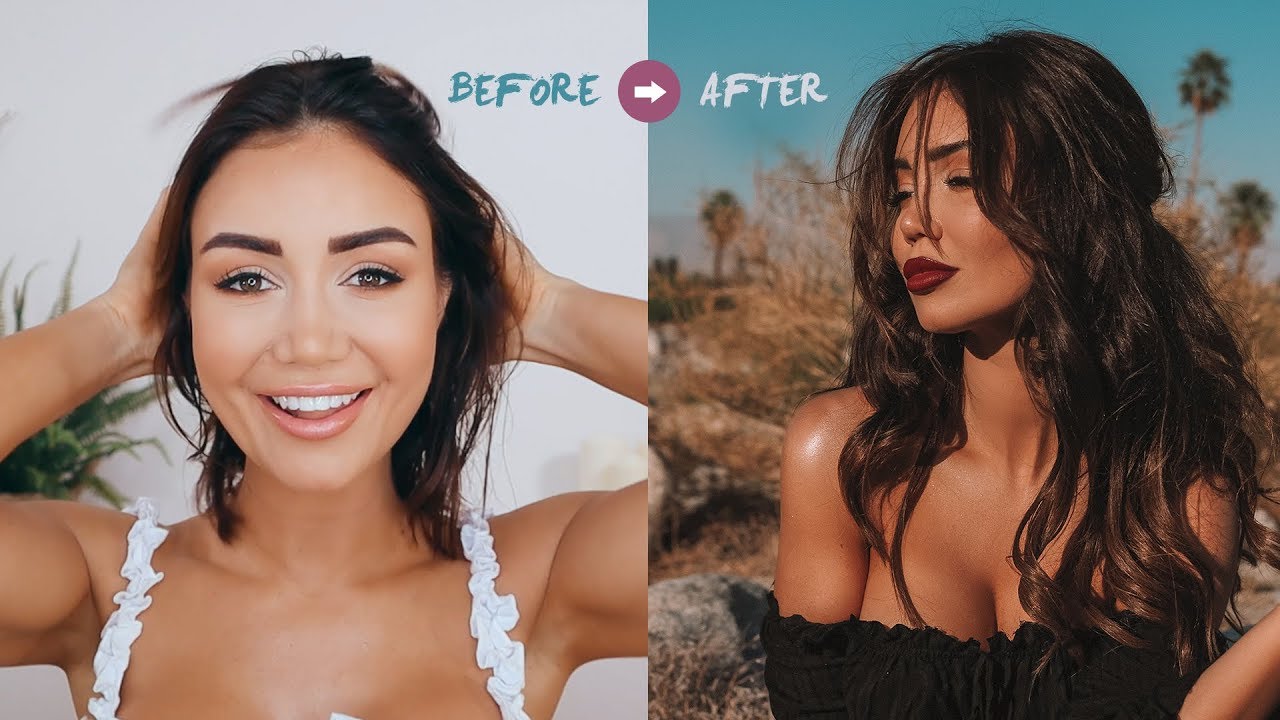 FESTIVAL HAIR TUTORIAL WITH HAIR EXTENSIONS (2018)