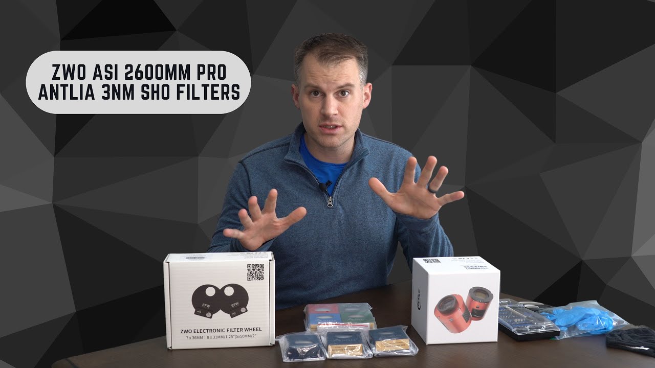 ASI 2600MM Pro | Antlia 3nm Filters Unboxing and Assembly!