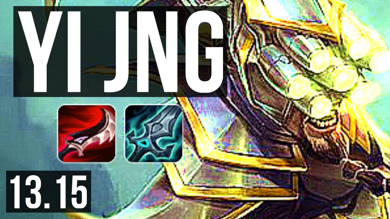MASTER YI vs EKKO (JNG) | Quadra, 12/1/1, Rank 7 Yi, 65% winrate | NA Grandmaster | 13.15