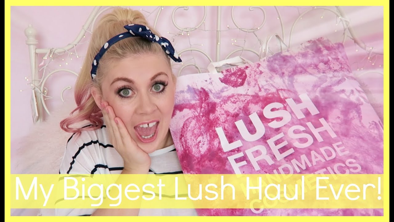 Biggest Lush Haul Ever!! | Sprinkle of Glitter