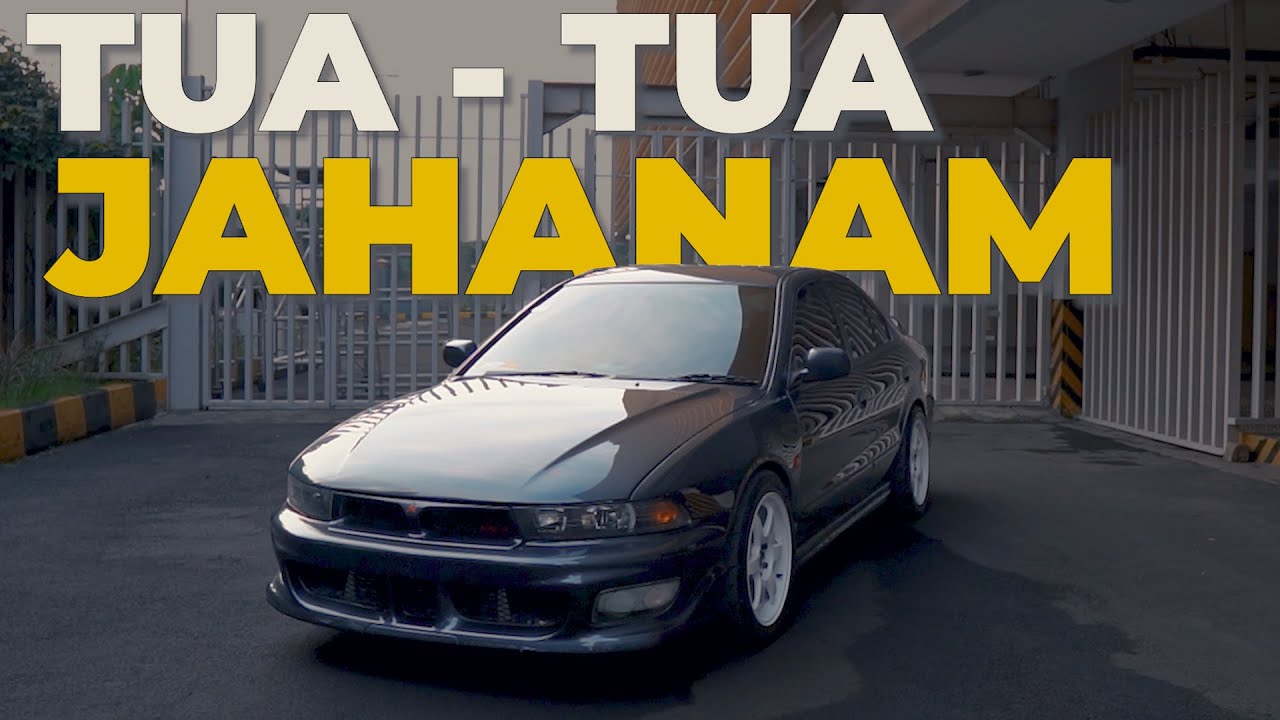 Review Modifikasi Mitsubishi Galant Hiu Convert VR4 TURBO |Ex direview Fitra Eri |Tua - Tua JAHANAM!