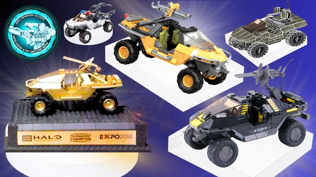 The Rarest Halo Mega Bloks Warthogs, Explained.
