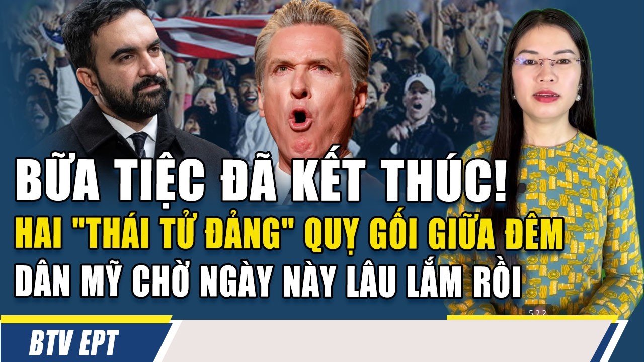 TT TRUMP RA ĐÒN QUYẾT ĐỊNH KẾT THÚC “THIÊN ĐƯỜNG TRÚ ẨN” NEWSOM & MAMDANI HOẢNG LOẠN TRONG ĐÊM
