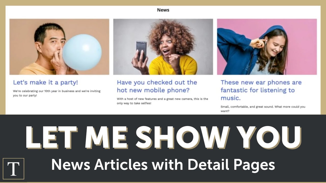 Let Me Show You Series: News Articles in Salesforce Experience Cloud