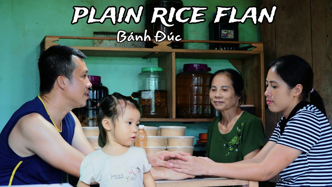 Traditional Plain rice flan and My Husband's Unexpected Decision