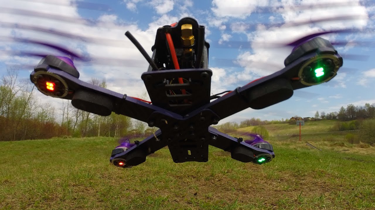 Eachine Wizard X220 FPV Racer Распаковка и Первый Полёт