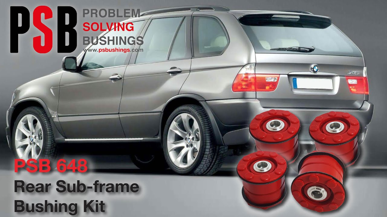 BMW X5 E53 - Rear Sub-frame Bushing Installation - PSB 648