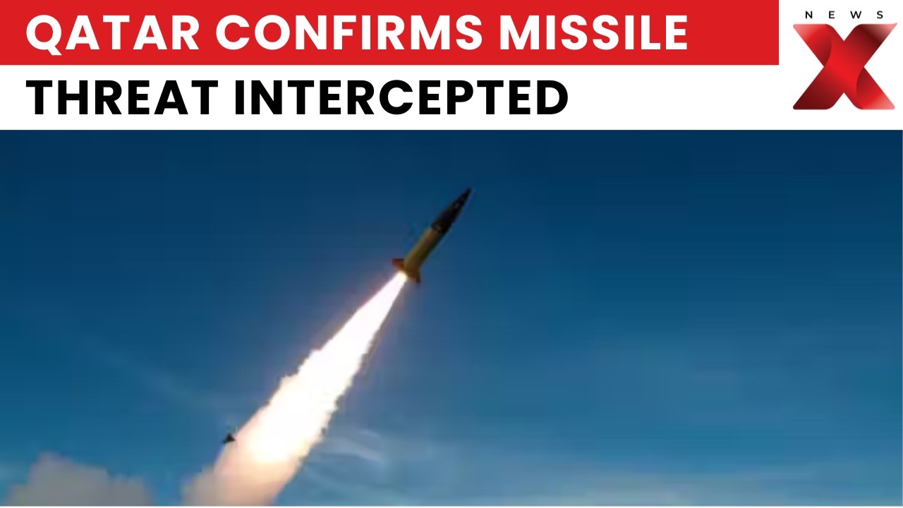 Qatar Confirms Missile Threat Eliminated After Air Defenses Intercept Attack | NewsX