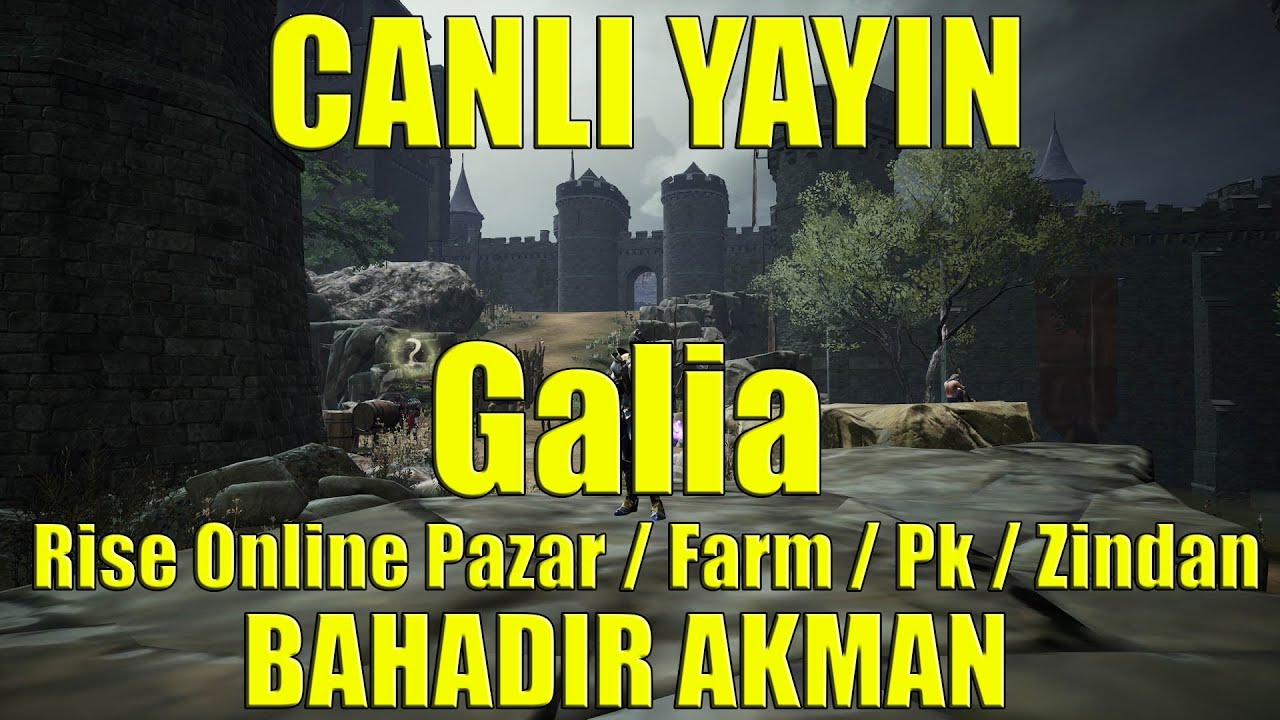 Rise Online Pazar | Zindan | Pk | Farm