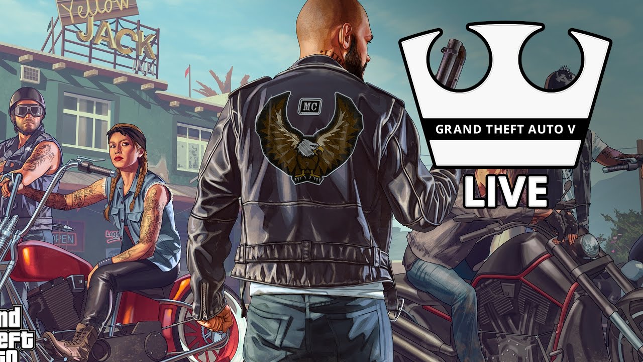 Jirka, GEJMR a MarweX Hraje - GTA V Online - Bikers [PC] [LIVE]