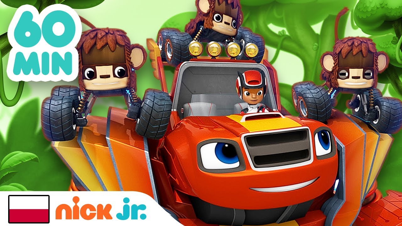 Blaze i megamaszyny | ajlepsze akcje ratunkowe zwierząt | Nick Jr
