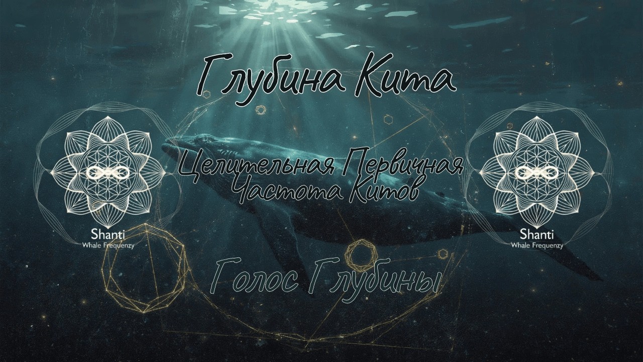 🌑 Целительная Первичная Частота 🐋#любовь #тишина #исцеление #кит #орка #частотакитов #вагус #яесть