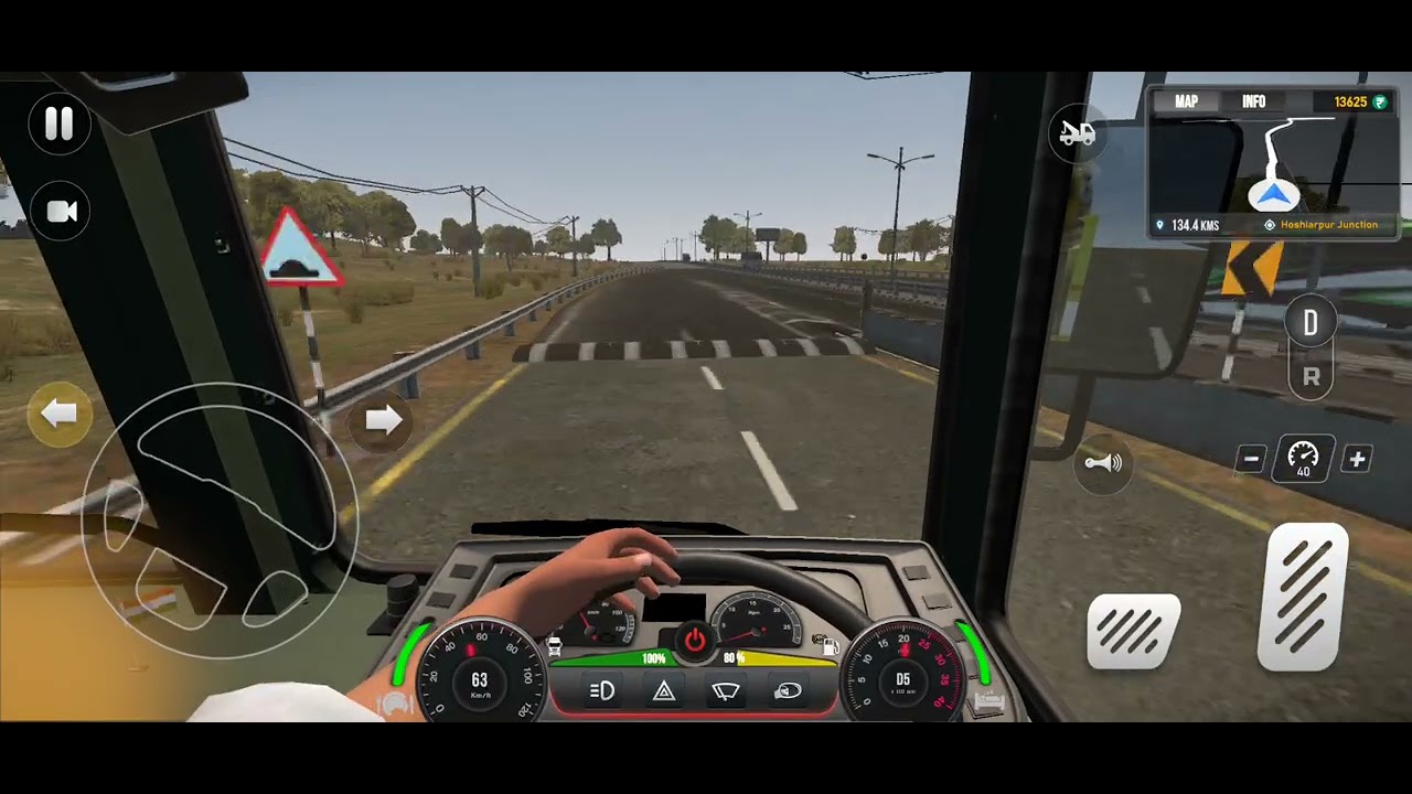 3D truck simulator game Android Gameplay 