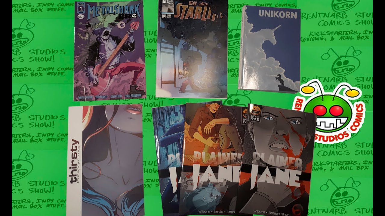 REVIEWS: Metal Shark Bro 1, Starlite 4, Unikorn, thirsty, & Plainer Jane 4,5,&6